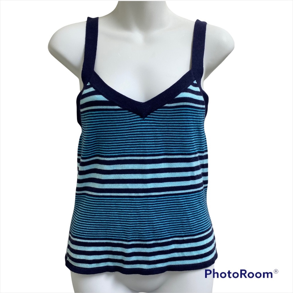 New with tags 
M A G Magaschoni striped‎ knit tank 
Women’s size medium